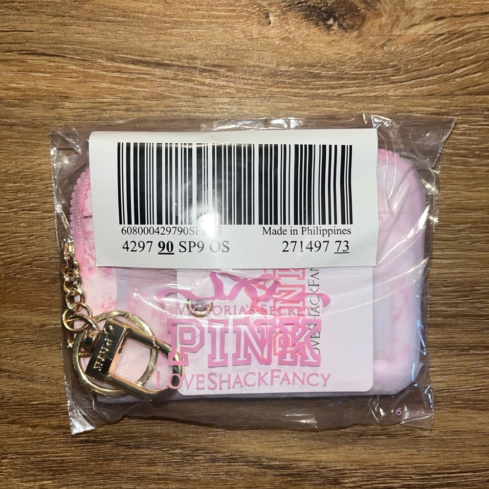 Loveshackfancy x Pink Floral Zip Card Case - Picture 3 of 4